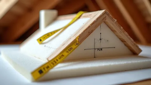 jak obliczyć powierzchnię dachu do ocieplenia