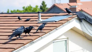 Jak odstraszyć wrony z dachu