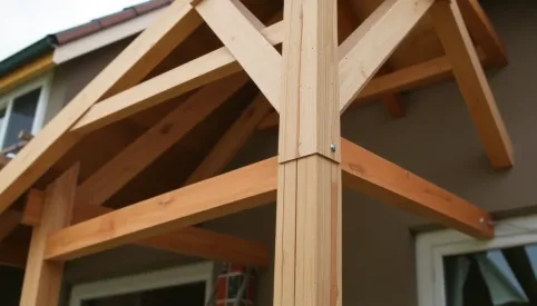 Jak przedłużyć dach kopertowy