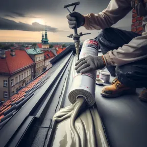 Jak uszczelnić dach przy ścianie