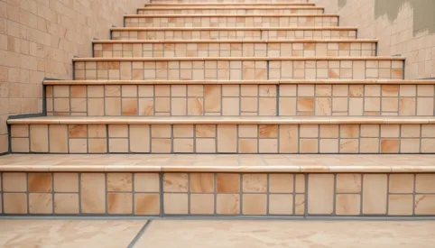 Jak wycenić płytki na schodach