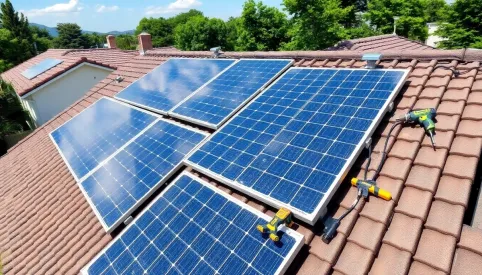 Jak zamontować panele na dachu