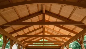 Jak zbudować wiatę z dachem dwuspadowym