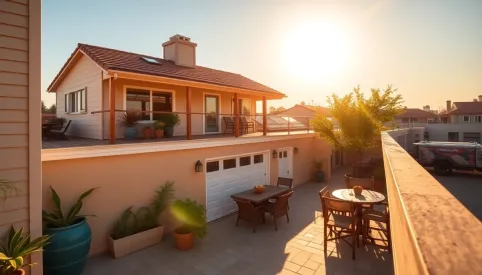 Jak zrobić taras na dachu garażu