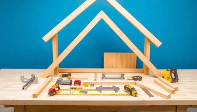 Jak zrobić wiązary dachowe