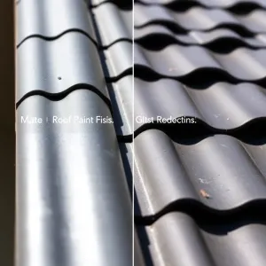 Jaka farba na dach mat czy połysk