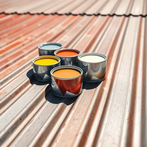 Jaka farba na dach z blachy