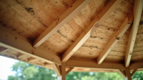 jaka grubość płyty osb na dach altanki