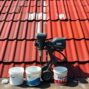 Jaki agregat do malowania dachu