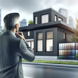 Jaki kolor elewacji do grafitowego dachu