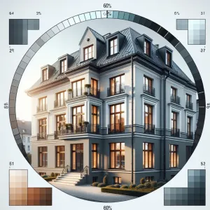 Jaki kolor elewacji do grafitowego dachu i brązowych okien