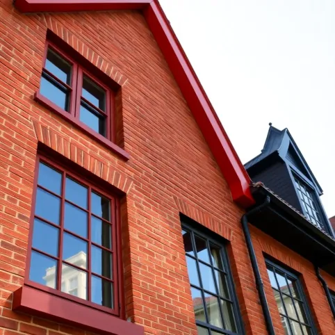 Jaki kolor okien do ceglastego dachu