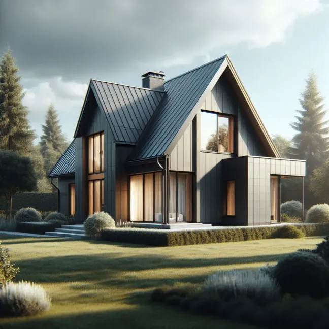 Jaki kolor okien do grafitowego dachu