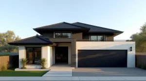 Jaki kolor tynku do czarnego dachu