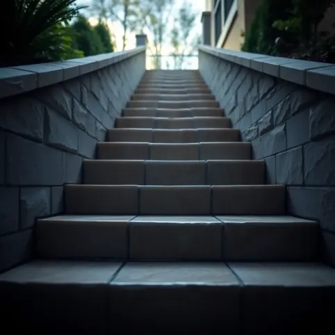 Jaki spadek na schodach zewnętrznych