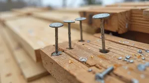 Jakie gwoździe do deskowania dachu