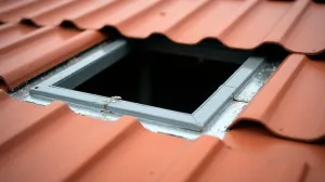 montaż wyłazu dachowego w blachodachówce