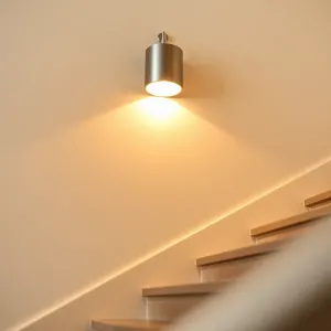 Na jakiej wysokości kinkiet na schodach