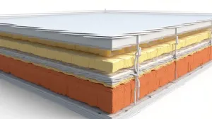 Ocieplenie dachu płaskiego wentylowanego