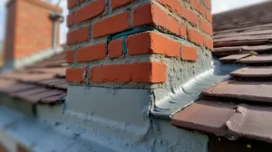 Ocieplenie dachu przy kominie