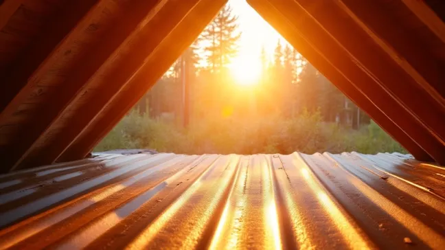 Ocieplenie dachu w domku letniskowym