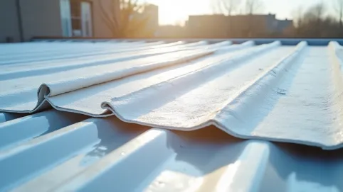 Ocieplenie dachu z blachy trapezowej styropianem