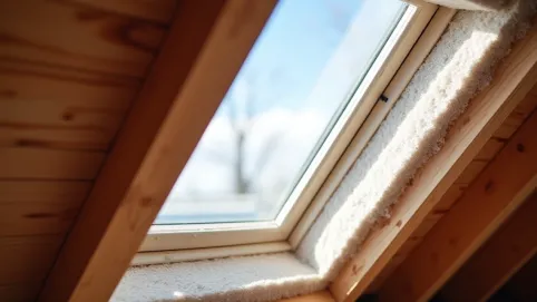 ocieplenie okna dachowego od środka