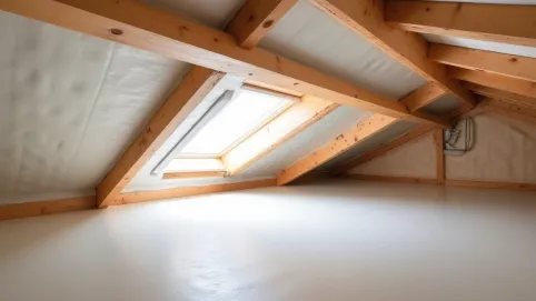 Ocieplenie stropodachu od wewnątrz