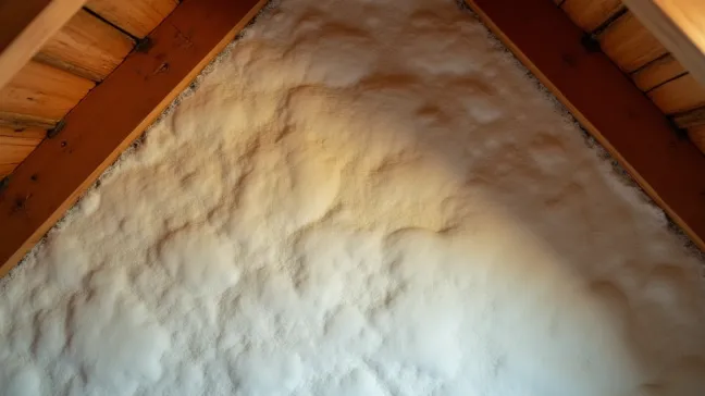 Ocieplenie szczytu dachu