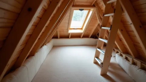 Ocieplenie wyłazu strychowego