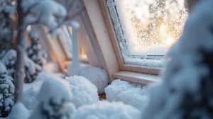 Okna VELUX dachowe tryb zimowy