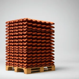 Paleta dachówki ile m2