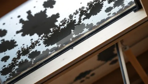 Pleśń na oknach dachowych jak usunąć