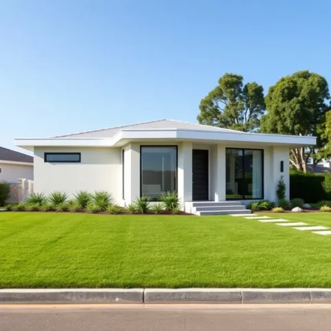 projekty domów parterowych z płaskim dachem