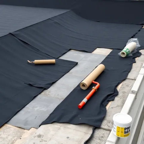 Remont dachu płaskiego pokrytego papą cena