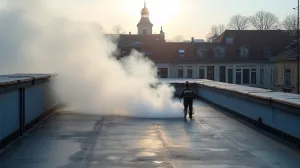 Sprawdzanie szczelności dachu dymem Cena Poznań