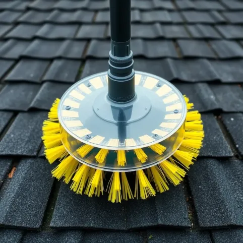 Szczotka obrotowa do mycia dachu