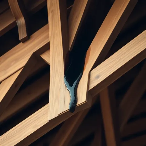 Więźba dachowa a deszcz