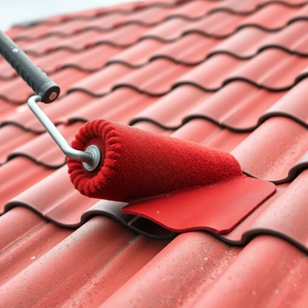 Wałek do malowania dachu