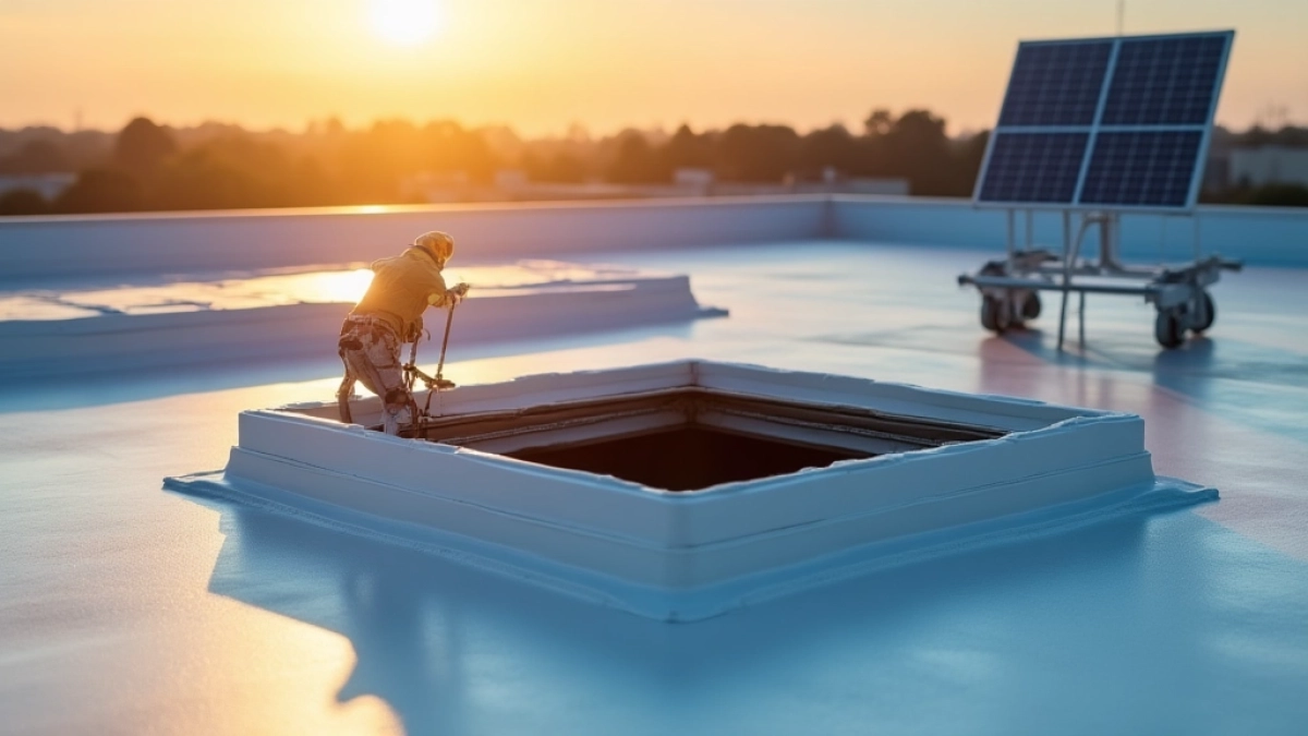 wyłaz na dach płaski