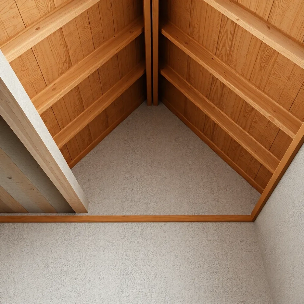 Wysokość ścianki kolankowej a kąt nachylenia dachu